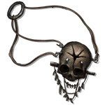 Shrunken Skull Pendant